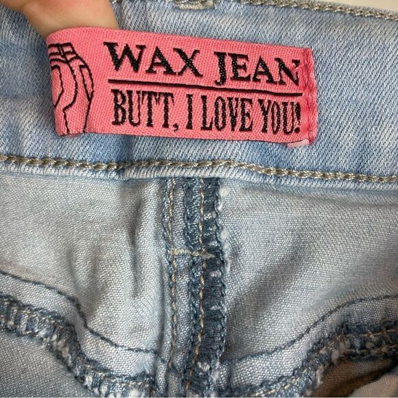 Wax JEAN Distressed Skinny Jeans - Picture 3 of 7